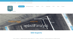 Desktop Screenshot of adrankone-seo-experts.com