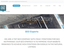 Tablet Screenshot of adrankone-seo-experts.com